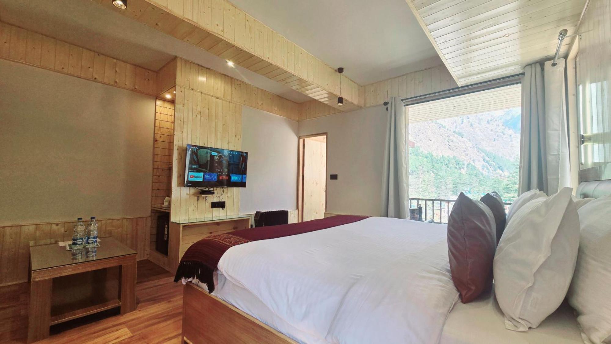 The Hillside Hotel Kasol Buitenkant foto