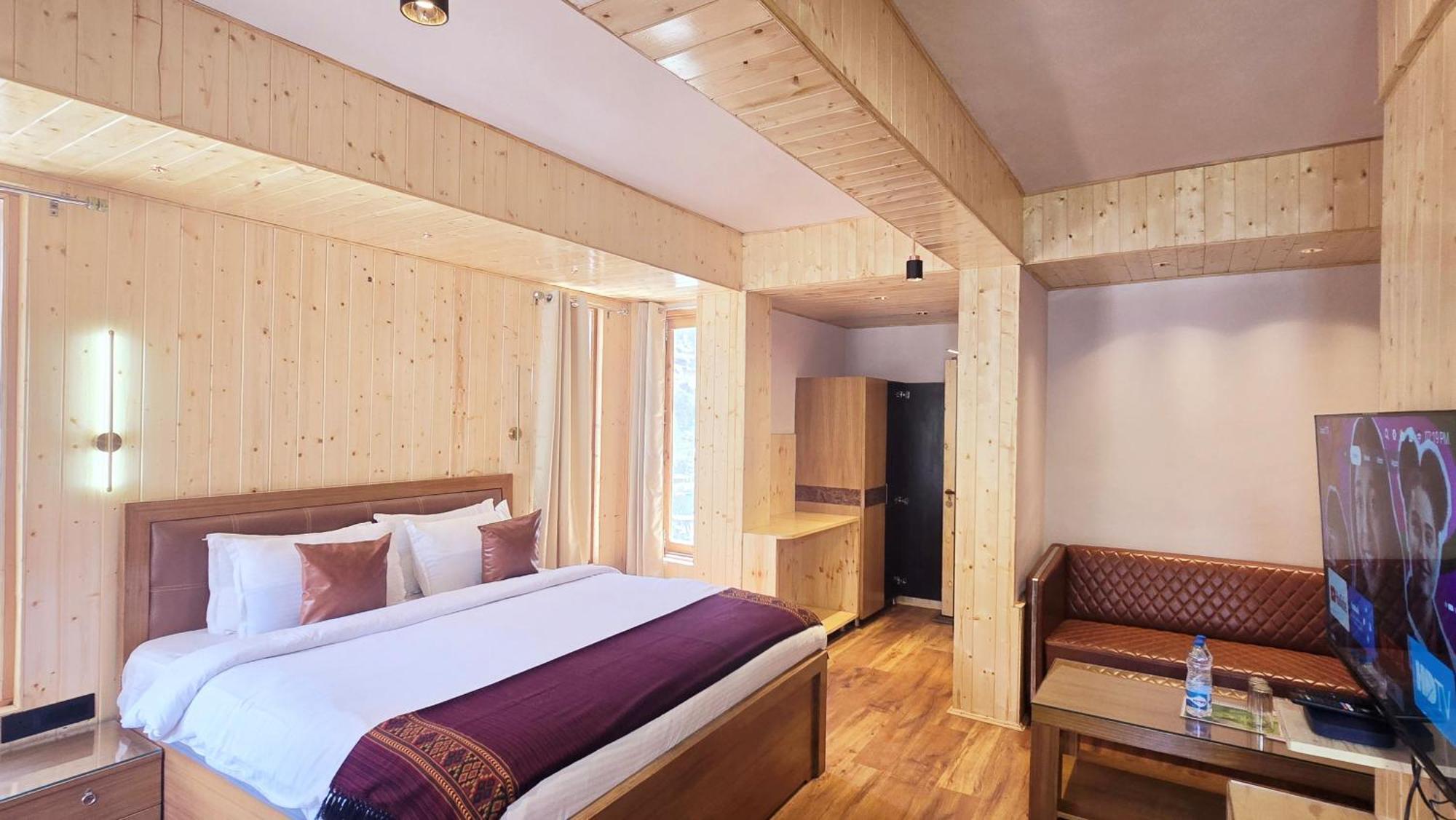 The Hillside Hotel Kasol Buitenkant foto
